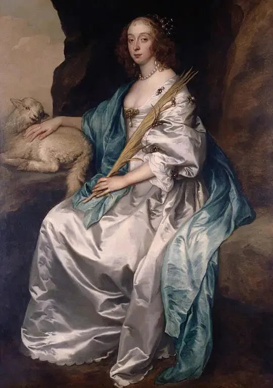 Lady Mary Villiers, Richmond ve Lennox Düşesi (1622-1685) - Antoine van Dyck