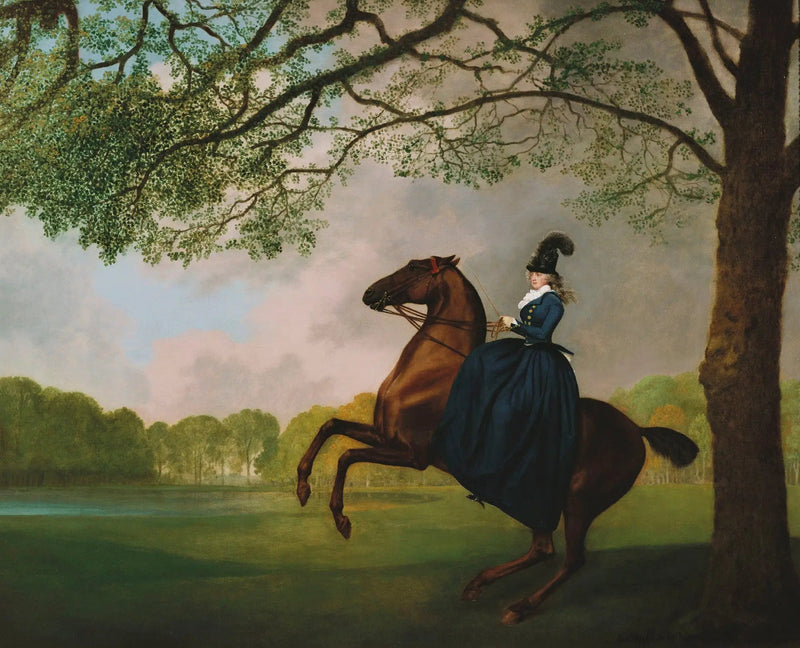 Laetitia, Lady Lade (1825'te vefat etmiş) - George Stubbs