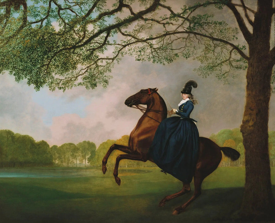 Laetitia, Lady Lade (1825'te vefat etmiş) - George Stubbs