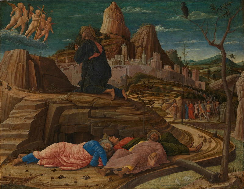 Bahçedeki İlahî Çile - Andrea Mantegna