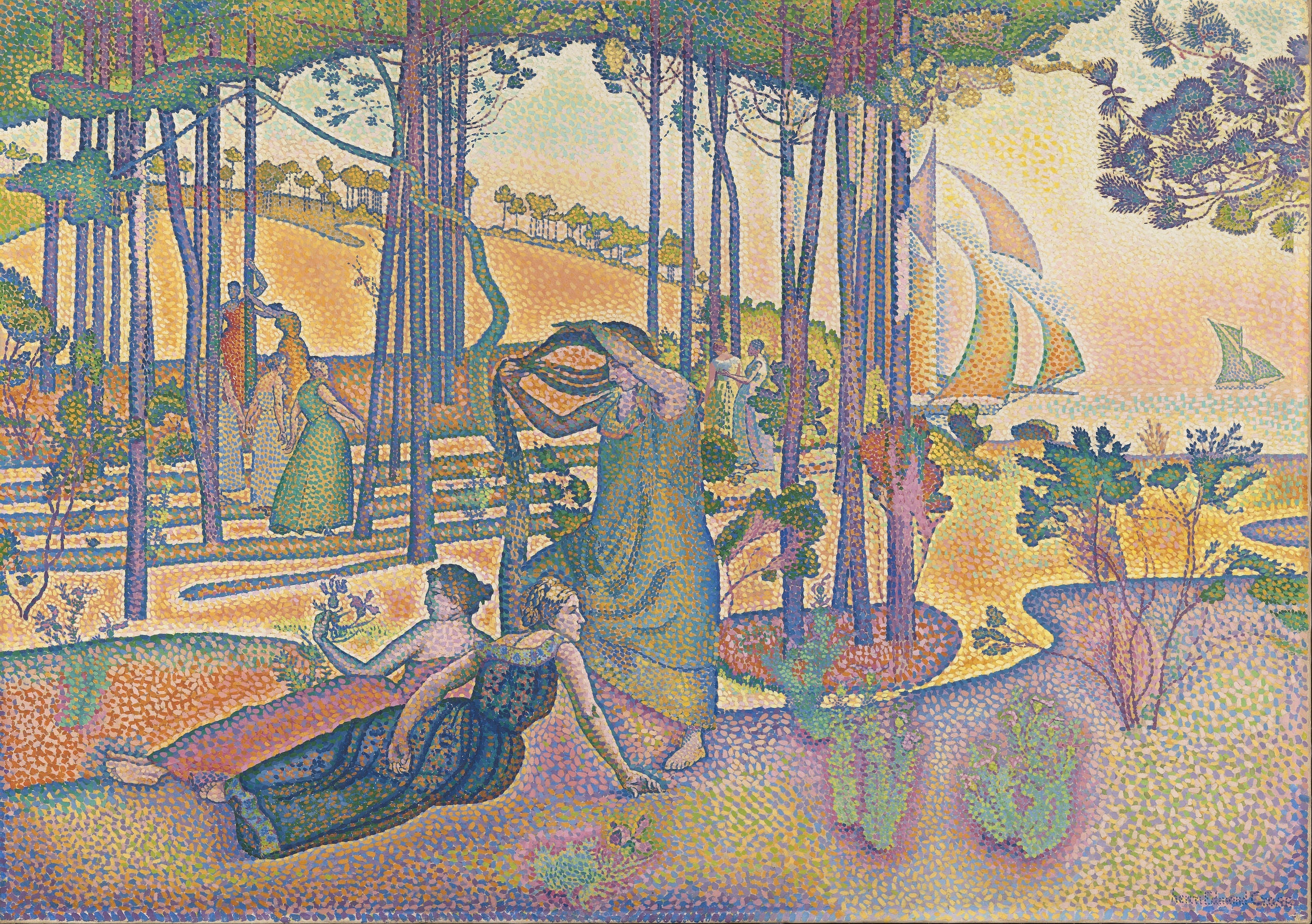 L'Air du soir - Henri-Edmond Cross