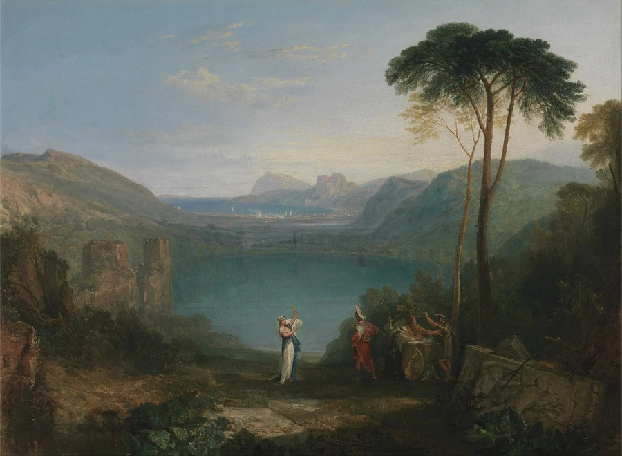 Avernus Gölü: Aeneas ve Cumaean Sibyl - J. M. W. Turner