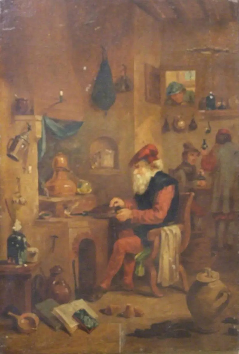 L'Alchimiste - David Teniers le Jeune