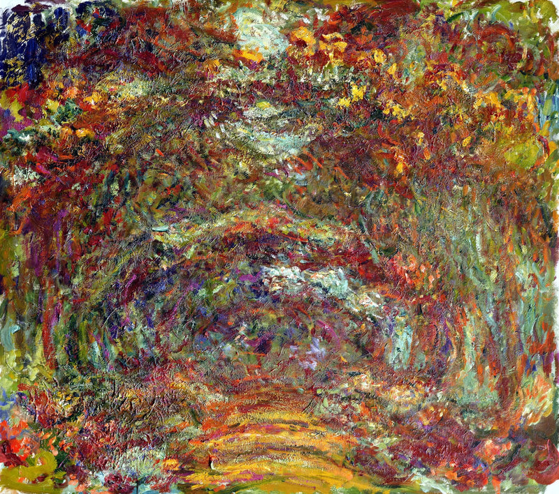 Gül Yolu, Giverny - Claude Monet