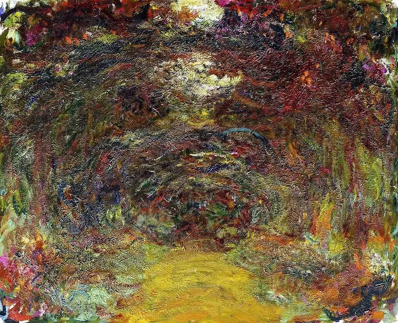 Gül Yolu - Claude Monet