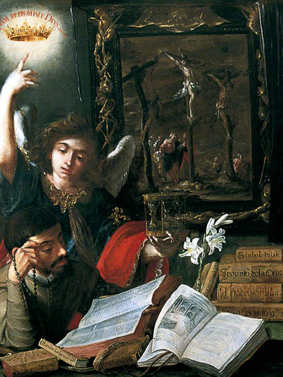 L’allégorie de la couronne de vie - Juan de Valdés Leal - Alpha Reproduction