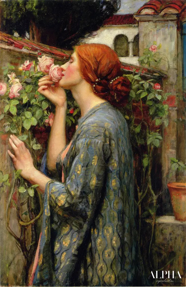 L'âme de la rose - John William Waterhouse - Reproductions de tableaux et peintures haut de gamme