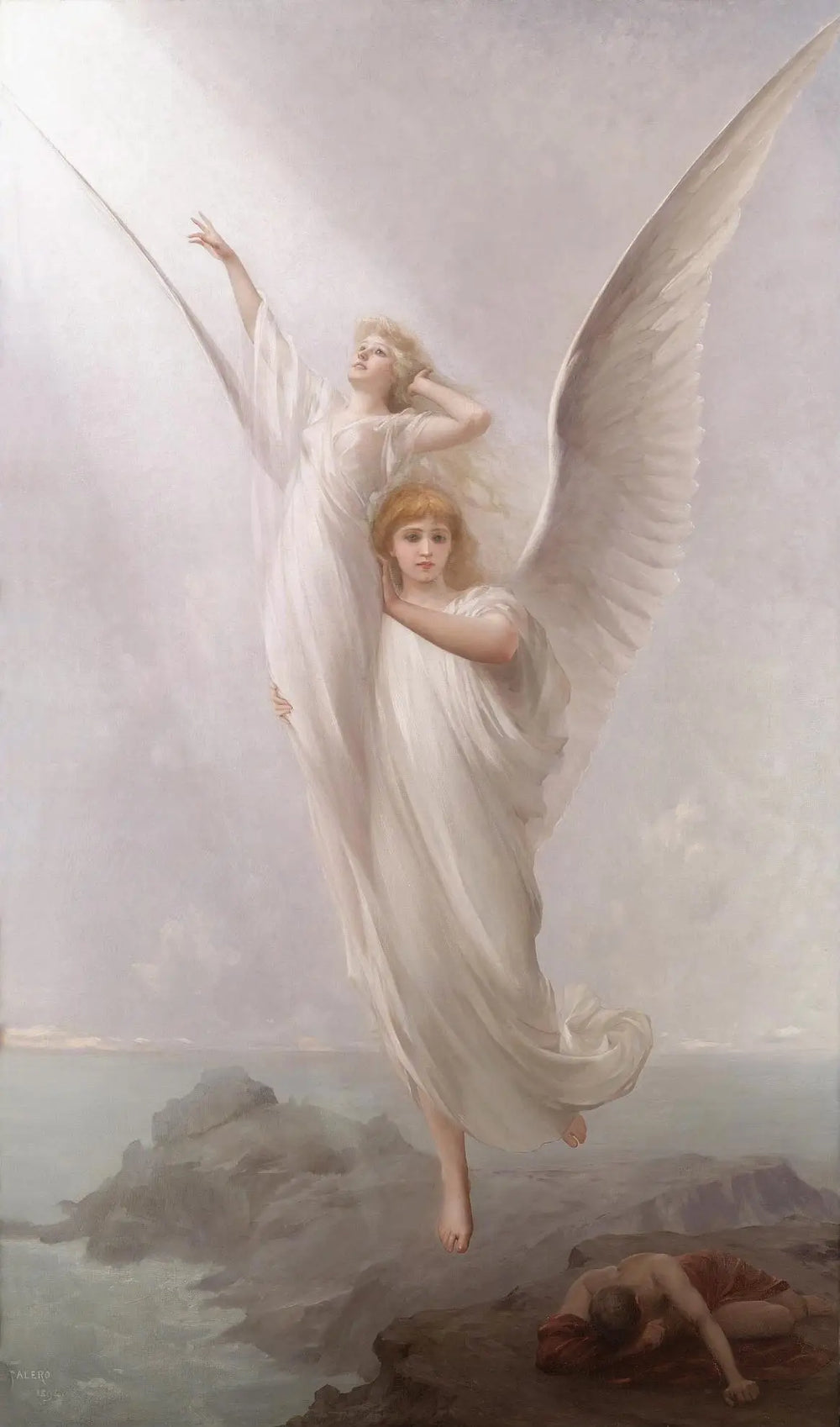 L’âme humaine - Luis Ricardo Falero - Alpha Reproduction