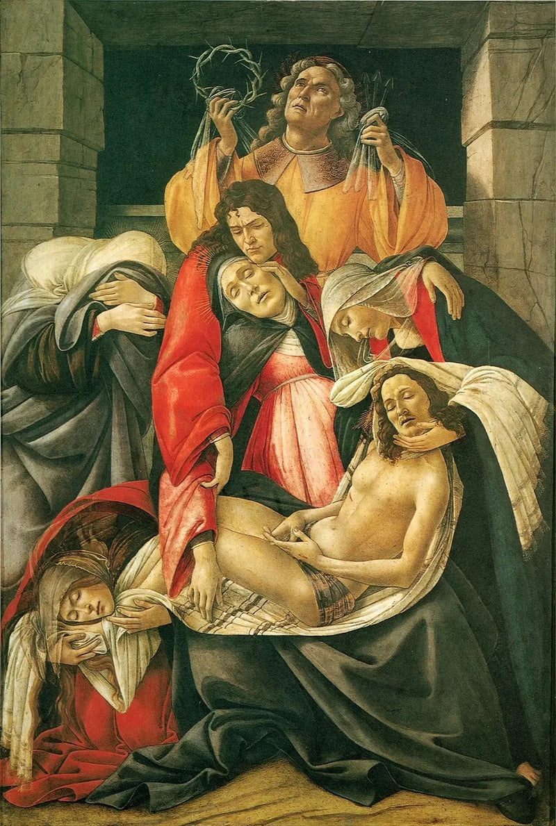 Ölü Mesih'in Yas Tutması - Sandro Botticelli