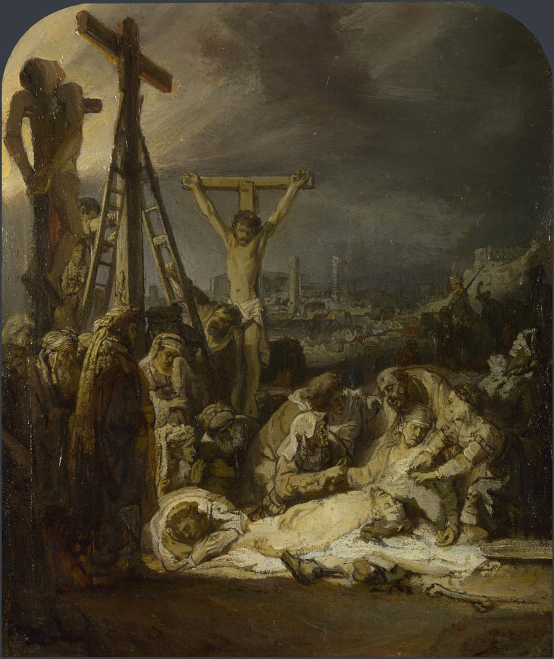 Ölü Mesih'in Bedeni Üzerine Yas - Rembrandt