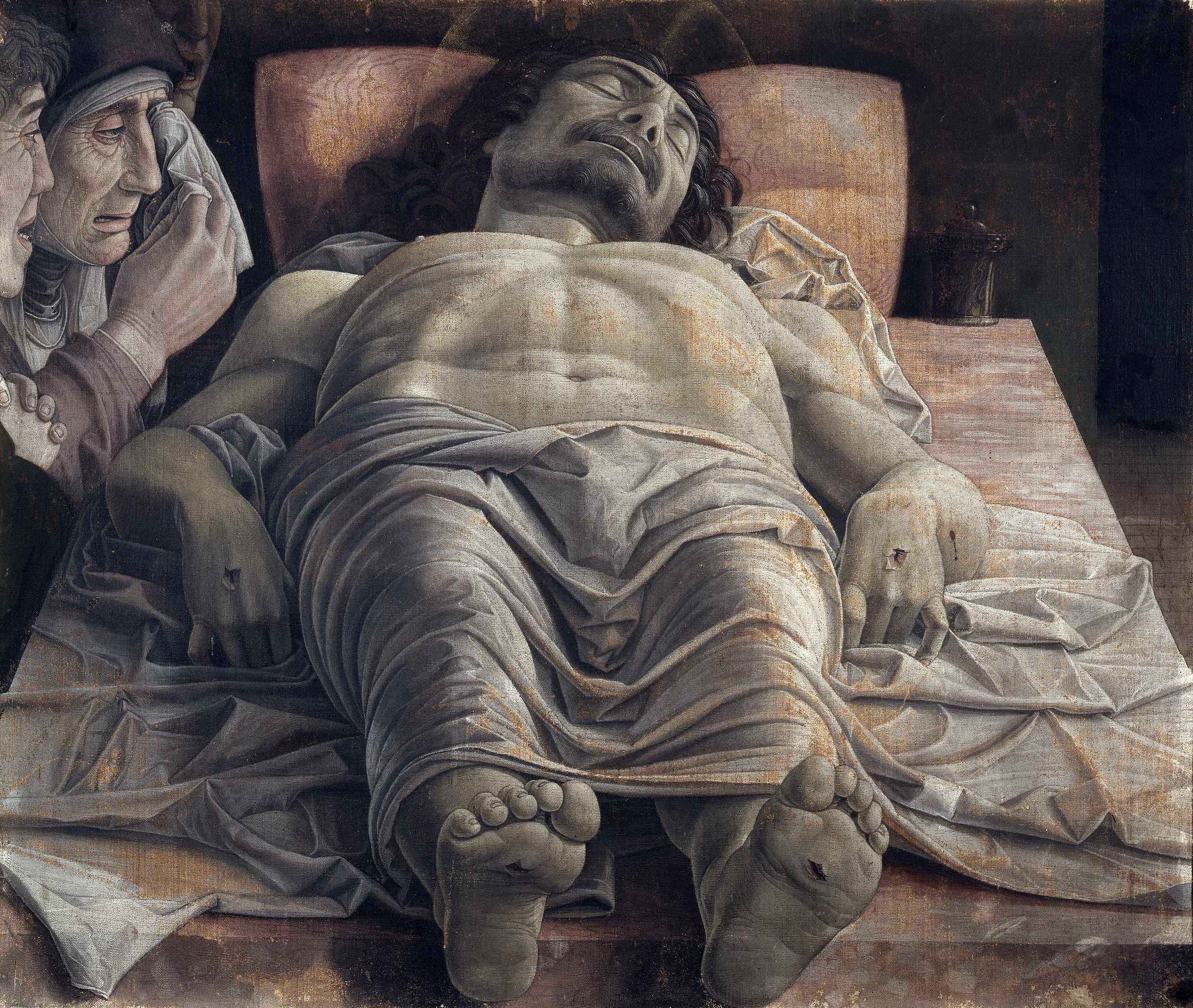 Lamentation sur le Christ mort - Andrea Mantegna