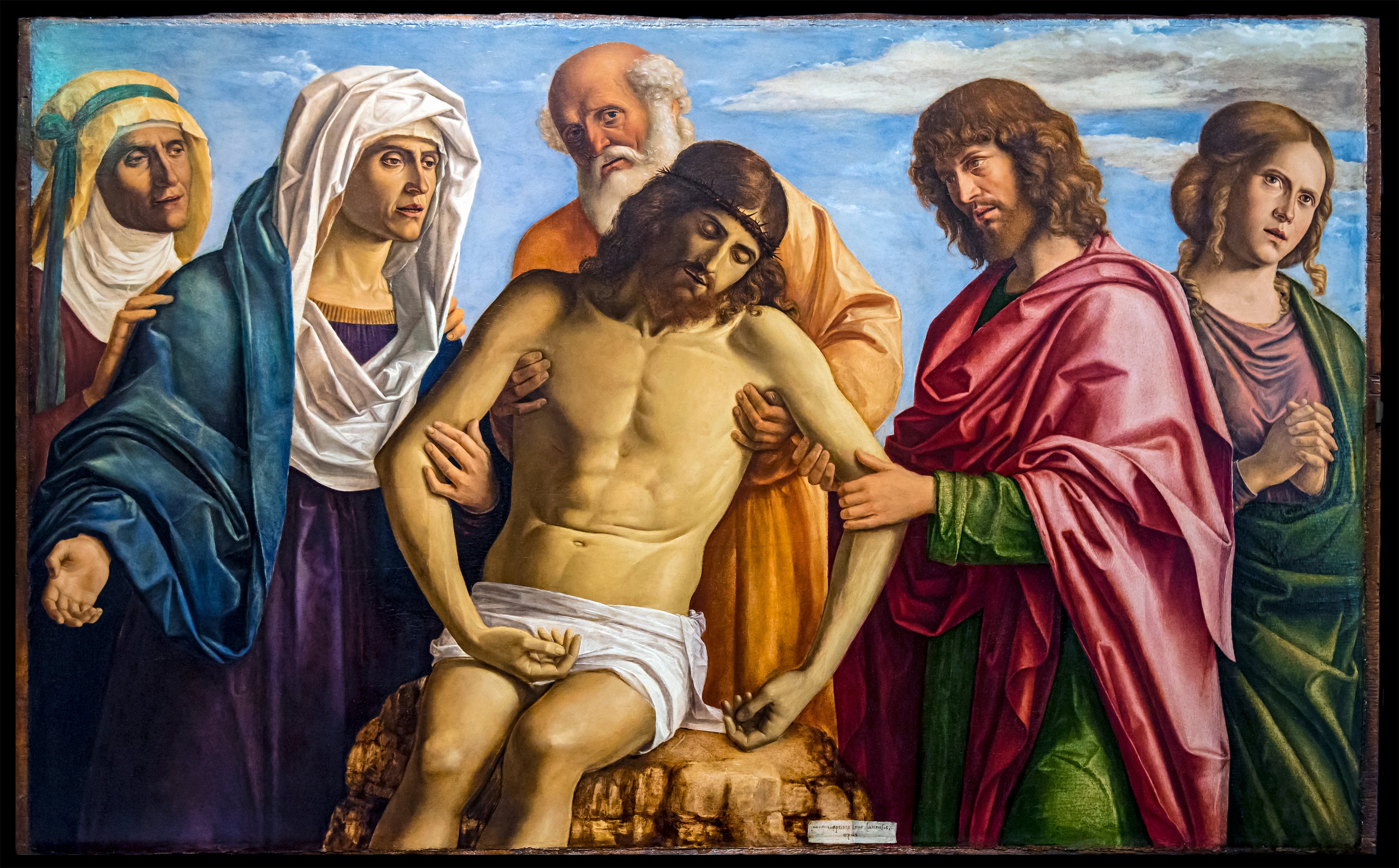 Lamentation sur le Christ mort - Cima da Conegliano - Alpha Reproduction