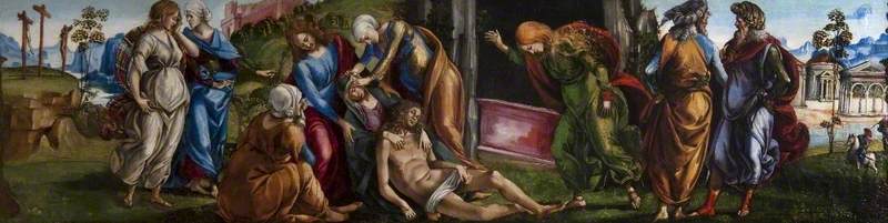 Lamentation sur le Christ mort - Luca Signorelli - Alpha Reproduction