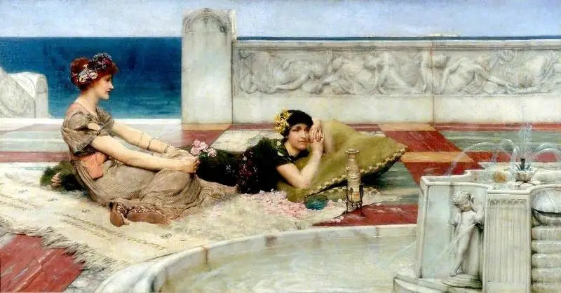 Aşk ve Boşvermişlikte - Lawrence Alma-Tadema