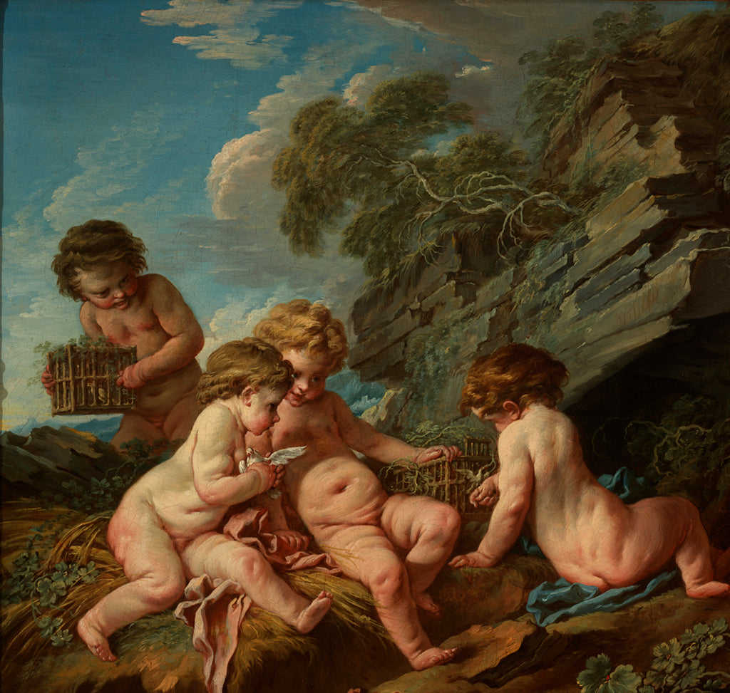 L'Amour oiseleur - François Boucher