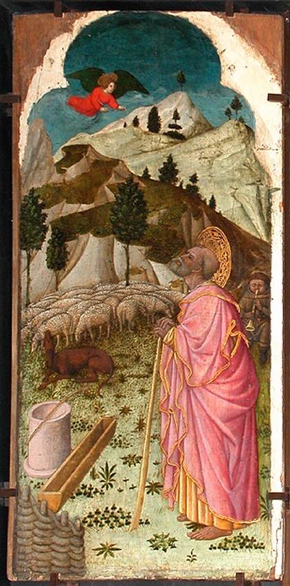 Cebrail Joachim'a görünüyor - Giovanni Francesco da Rimini