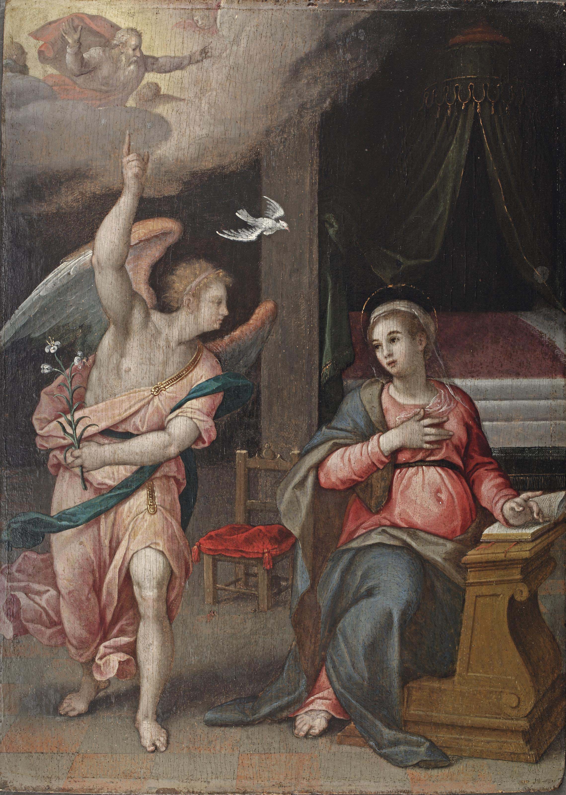 l'Annonciation - Denis Calvaert