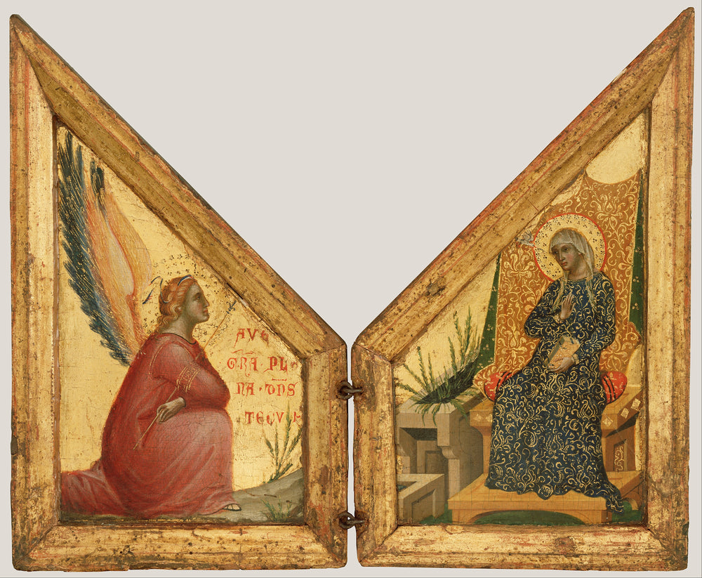 L’Annonciation - Paolo Veneziano - Alpha Reproduction