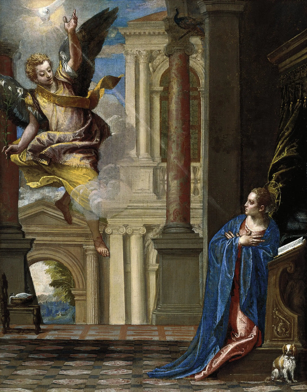 L’Annonciation - Paul Véronèse - Alpha Reproduction