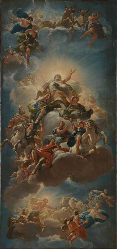 L'apothéose des Médicis - Luca Giordano