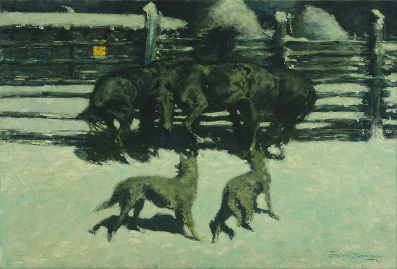 Yardım Çağrısı - Frederic Remington