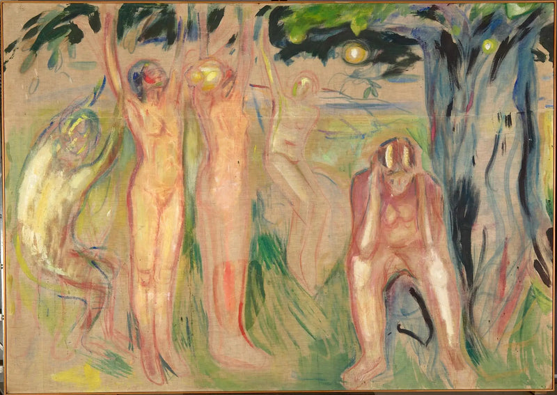Hayat Ağacı: sol taraf - Edvard Munch