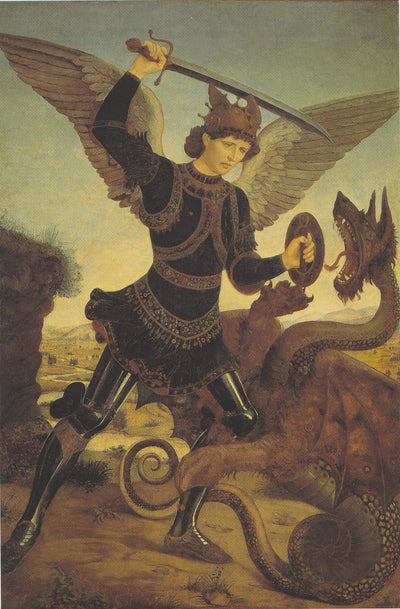 L’archange Michel et le dragon - Cosimo Tura - Alpha Reproduction