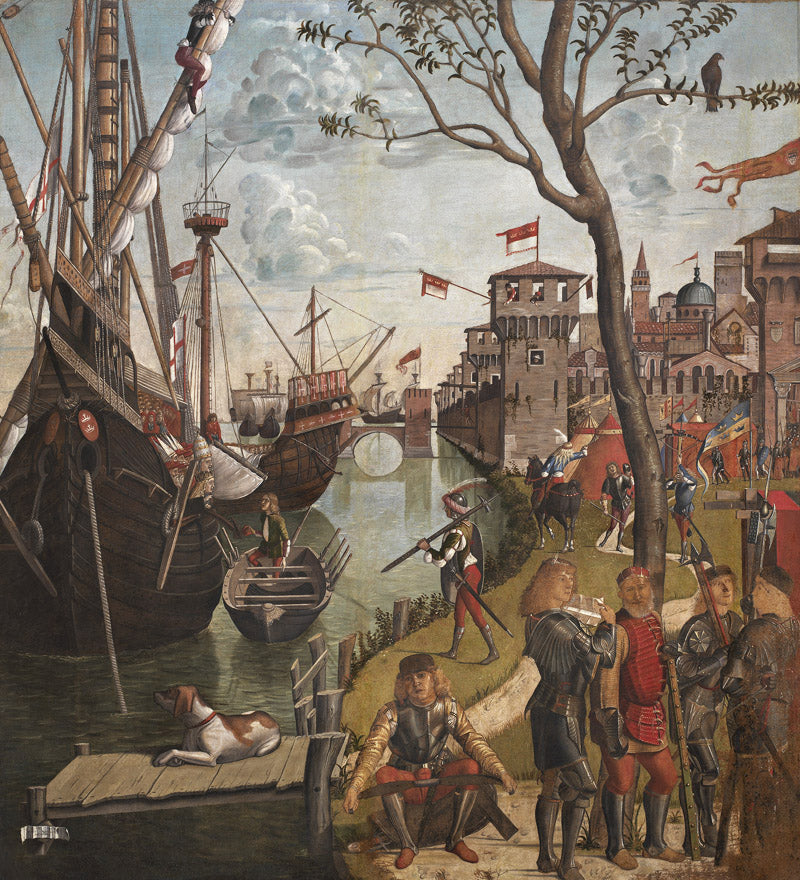 Köln'e Gelen Hacılar - Vittore Carpaccio