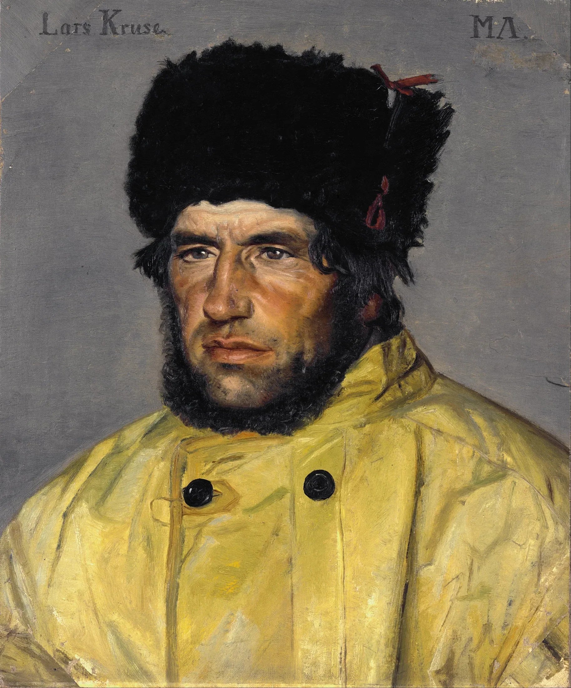 Lars Kruse, chef sauveteur en mer - Michael Peter Ancher image 1 reproduction artisanale de tableau