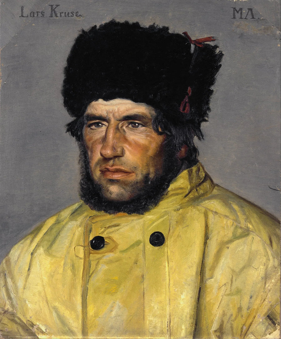 Lars Kruse, deniz kurtarma şefi - Michael Peter Ancher