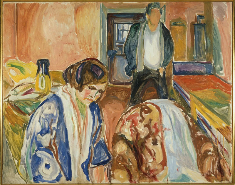 Sanatçı ve Modeli - Edvard Munch