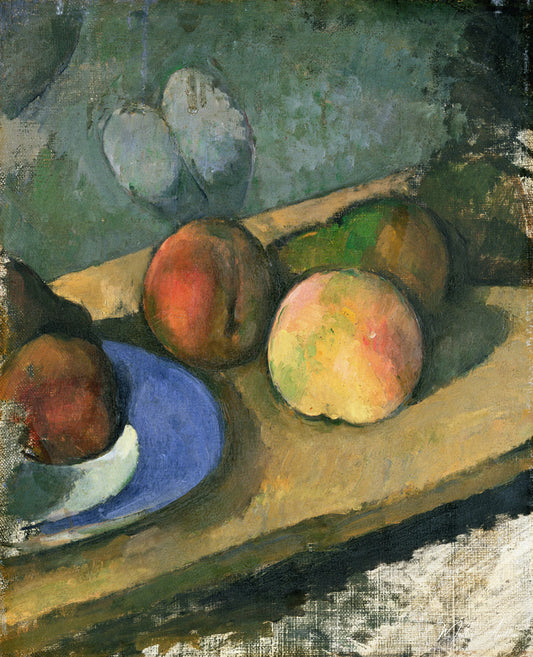 L'assiette bleue - Paul Cézanne - Reproductions de tableaux et peintures haut de gamme