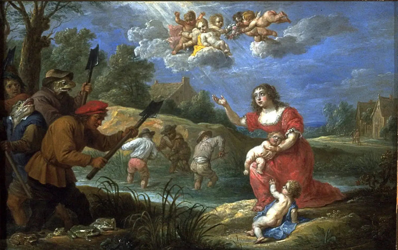 Latone ve Kurbağalar - David Teniers genç