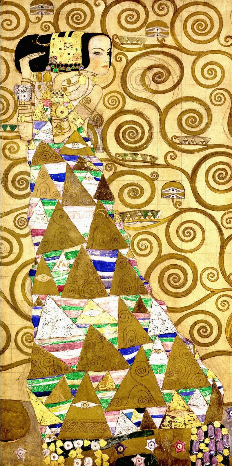 Bekleyiş - Gustav Klimt