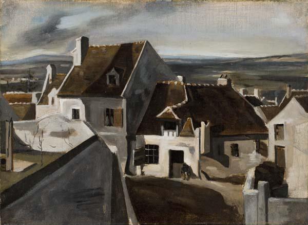 L'auberge de Montigny-les-Cormeilles - Jean-Baptiste Camille Corot