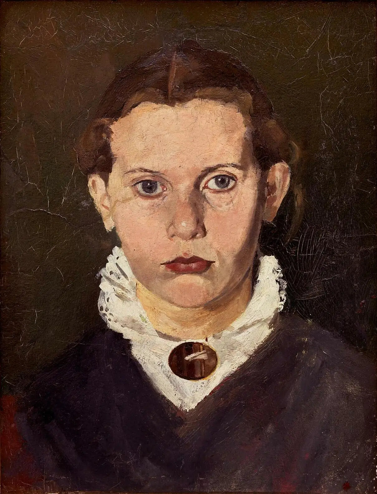 Reproduction du tableau « Laura Munch - Edvard Munch » par Alpha Reproduction en peinture à l’huile
