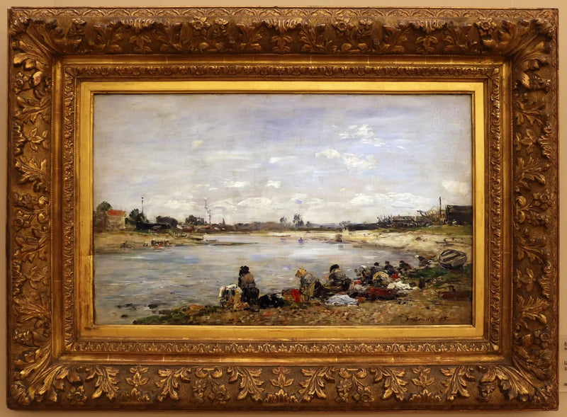 Yıkama - Eugène Boudin