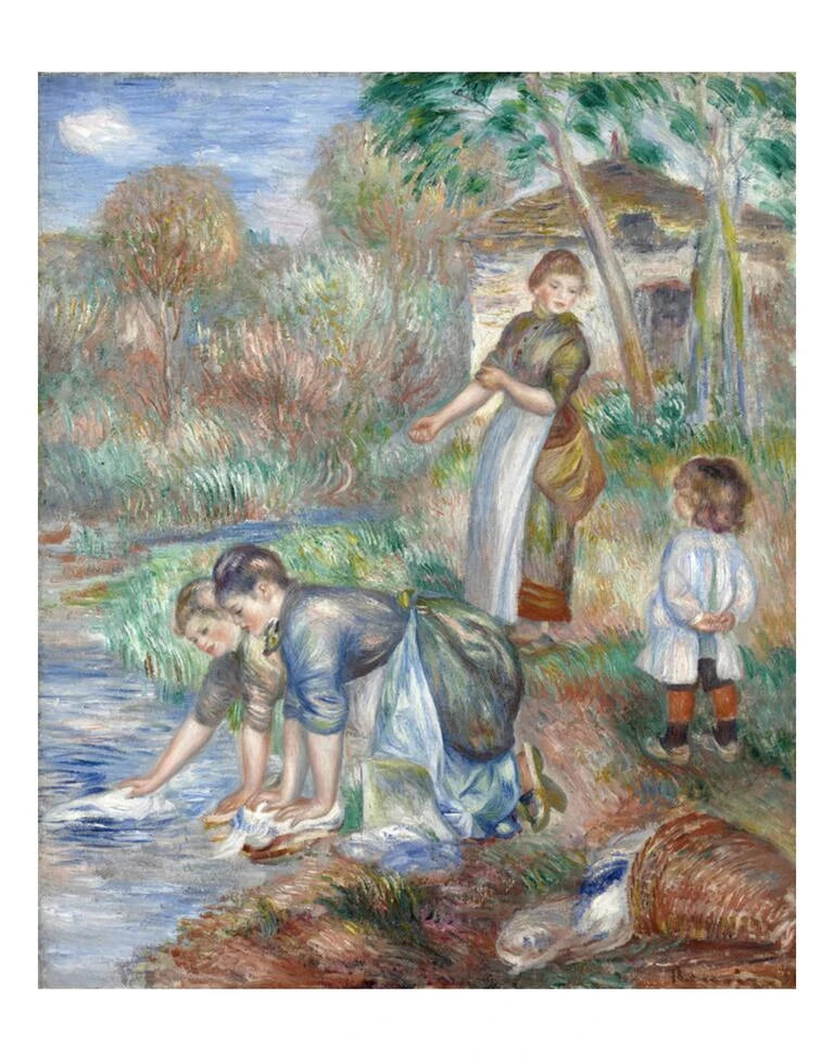 Çamaşırhaneler - Pierre-Auguste Renoir