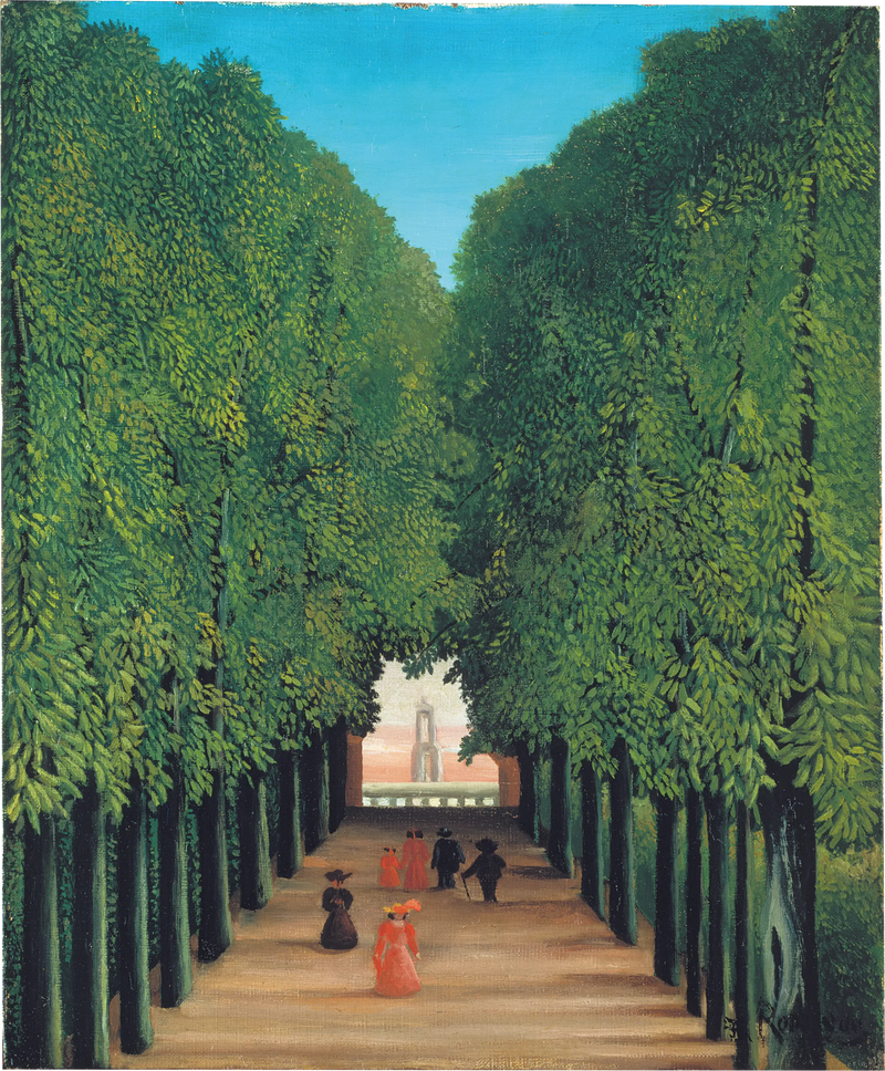 Saint-Cloud Park Caddesi - Henri Rousseau