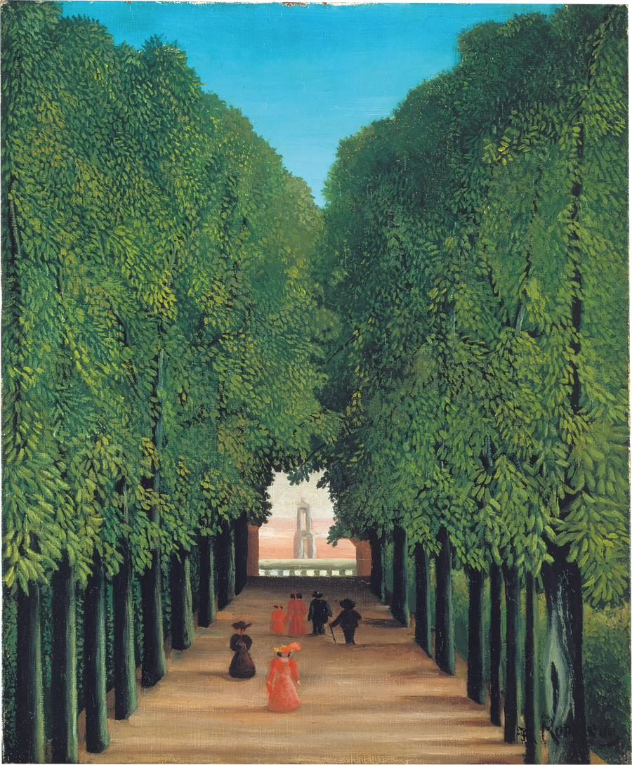 Saint-Cloud Park Caddesi - Henri Rousseau