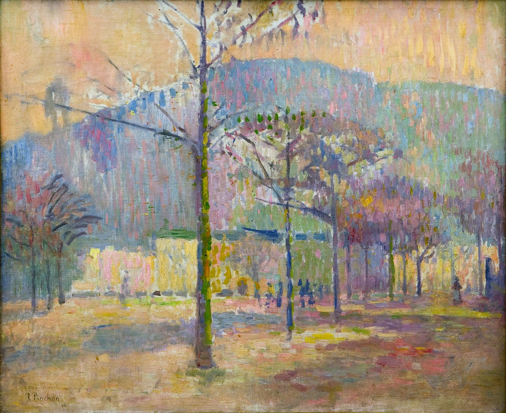L’avenue Saint-Paul et la Côte Sainte-Catherine Rouen - Robert Antoine Pinchon - Alpha Reproduction