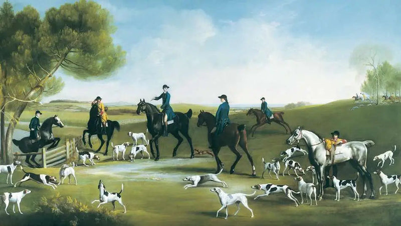 Richmond Dükü 3. Charlton Avı ile - George Stubbs