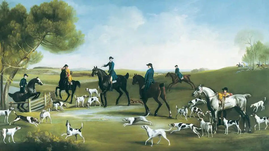 Richmond Dükü 3. Charlton Avı ile - George Stubbs