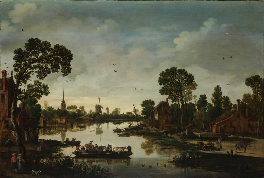 Le Bac - Esaias van de Velde