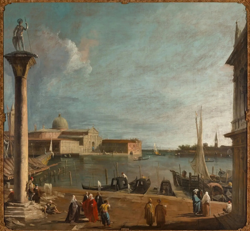 San Marco Körfezi ve San Giorgio Maggiore - Canaletto