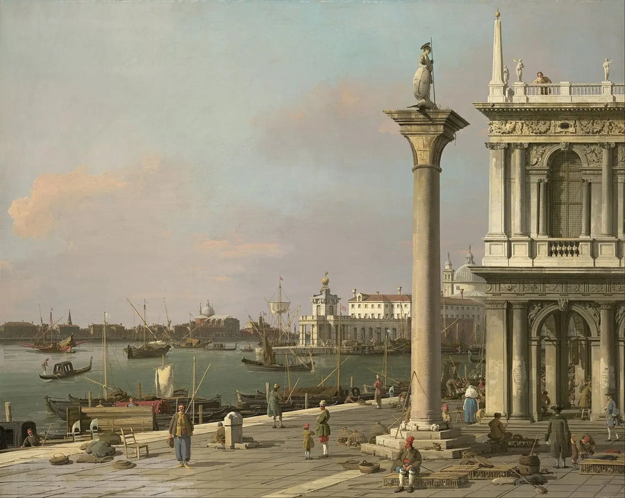San Marco Körfezi Piazzetta'dan - Canaletto