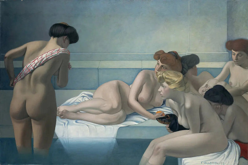 Türk Hamamı - Félix Vallotton