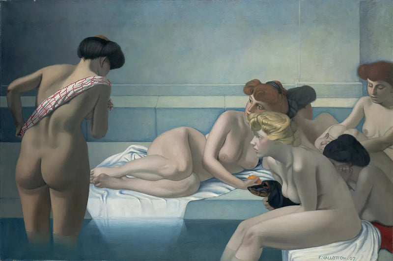 Türk Hamamı - Félix Vallotton