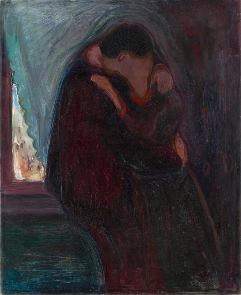 Öpücük - Edvard Munch