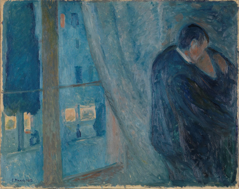 Penceredeki Öpücük - Edvard Munch
